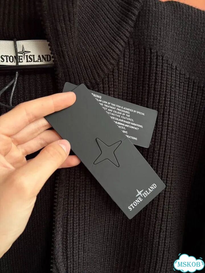Кардиган Stone Island черный фото 6
