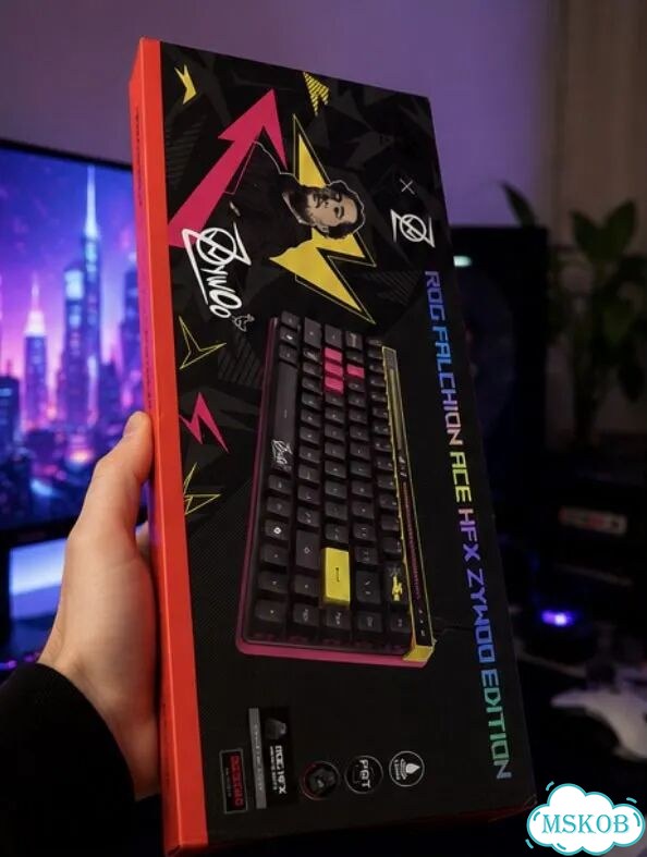 Asus ROG Falchion Ace HFX ZywOo Edition клавиатура фото 1