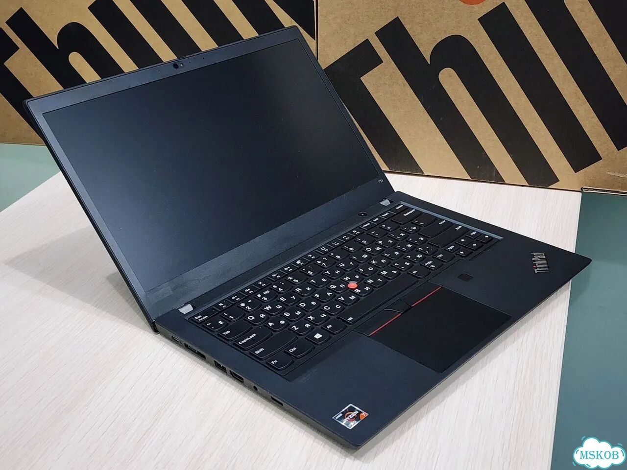 Мощный 8/16ядер ThinkPad T14 Ryzen7 4750U 16+/256+ фото 5