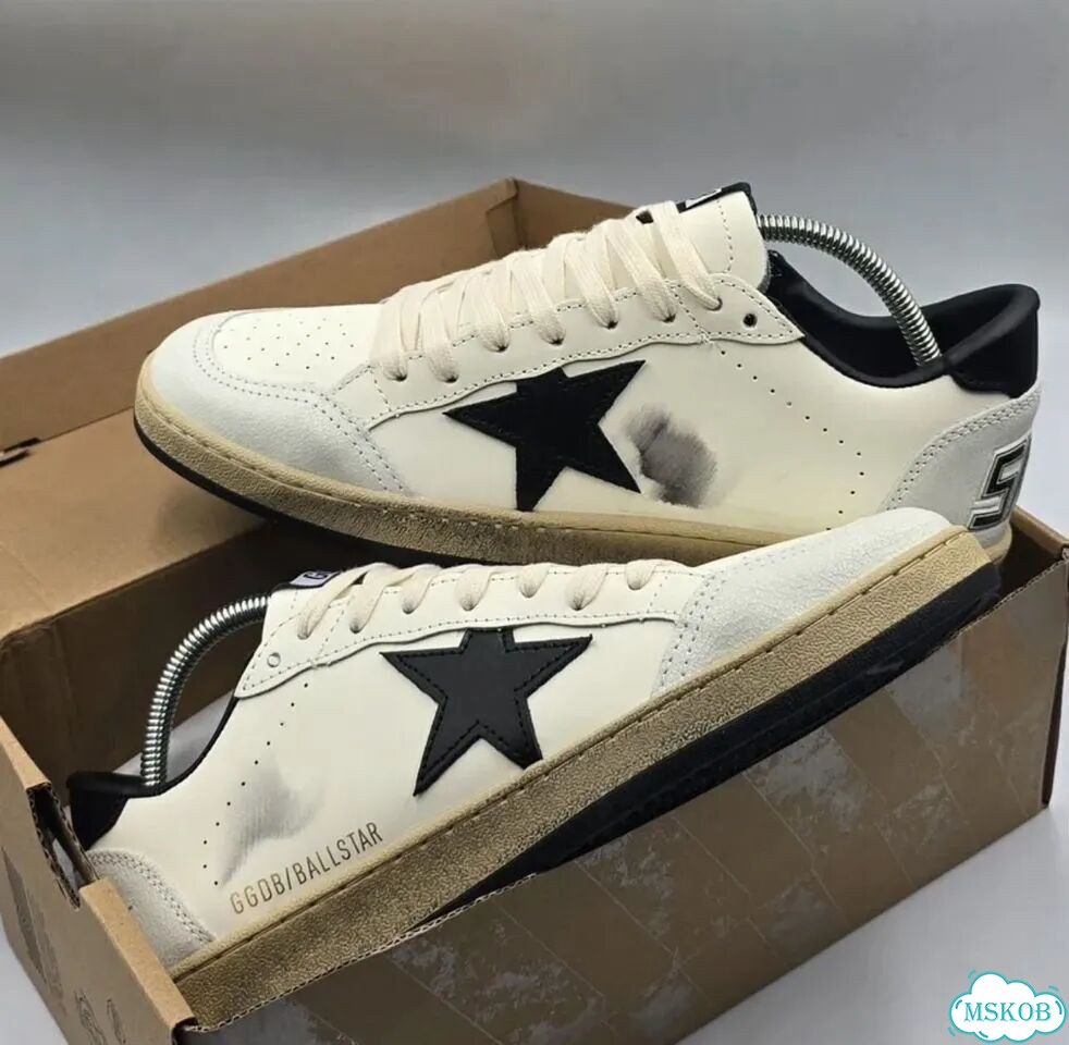 Кеды Golden Goose Superstar винтажные новые фото 1