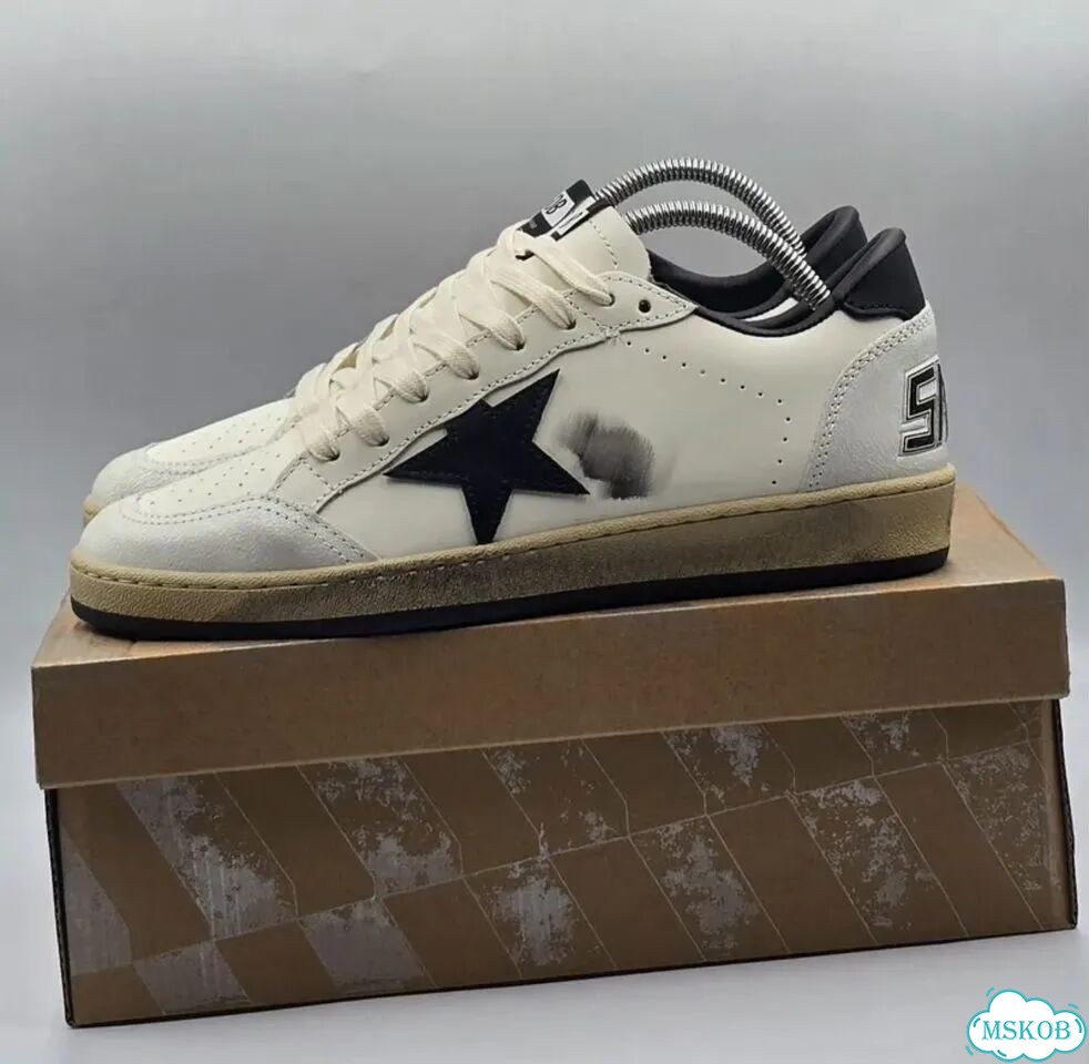 Кеды Golden Goose Superstar винтажные новые фото 4