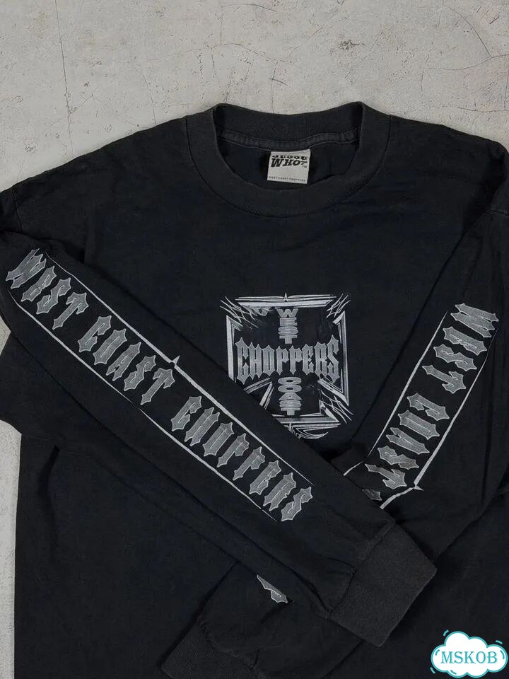 West Coast Choppers, Made in USA, Vintage, L фото 8