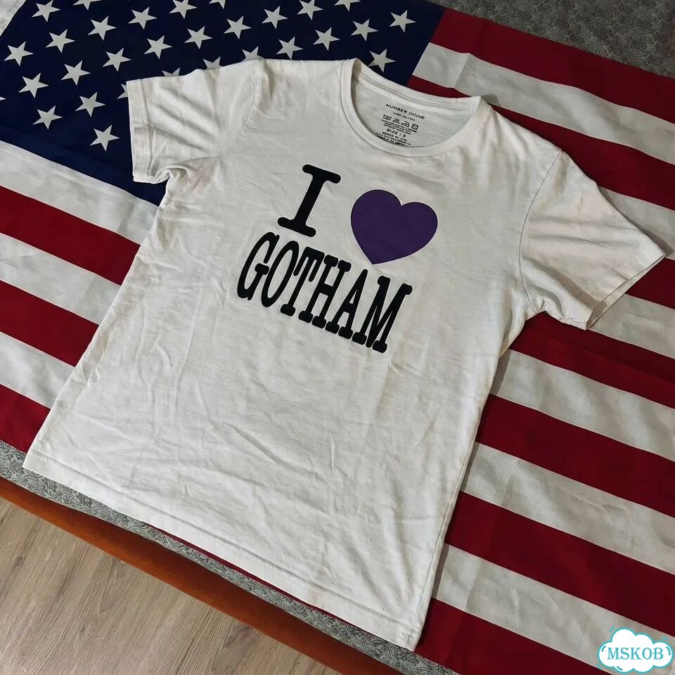 Футболка Number Nine I love Gotham хит сезона фото 2