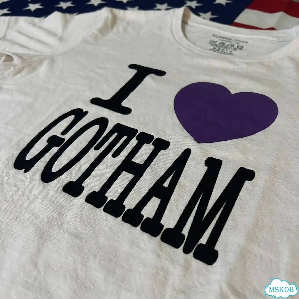 Футболка Number Nine I love Gotham хит сезона фото 4