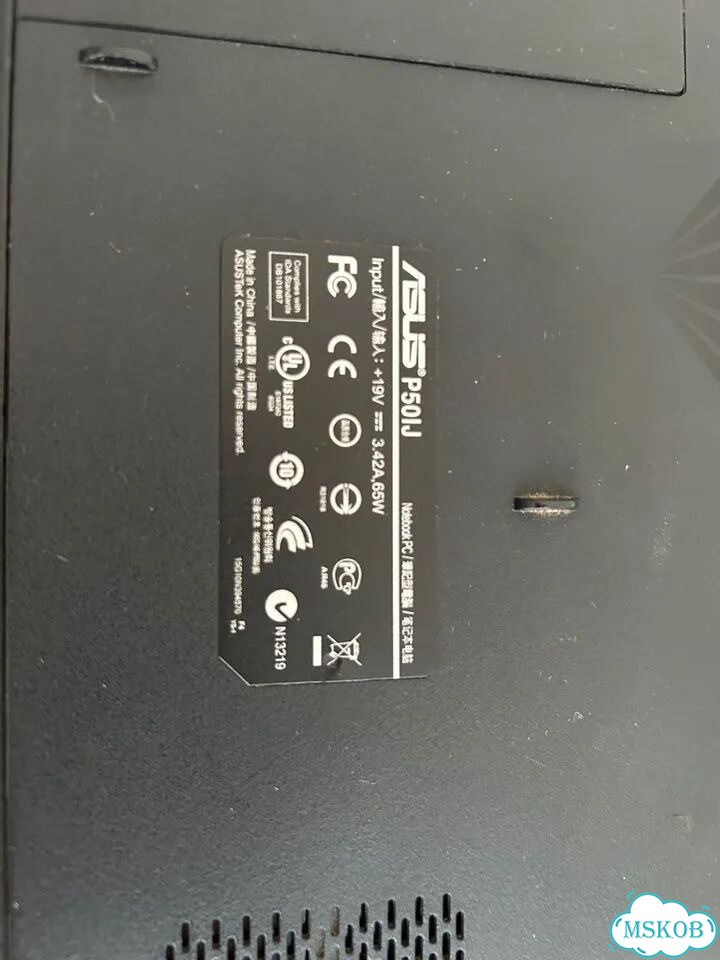 Ноутбук asus P50IJ Celeron 2.2 MHz, 4GB, 320GB фото 3