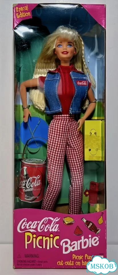 Барби Barbie Coca Cola Picnic фото 1