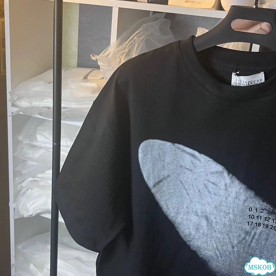 Футболка Maison Margiela черная фото 3