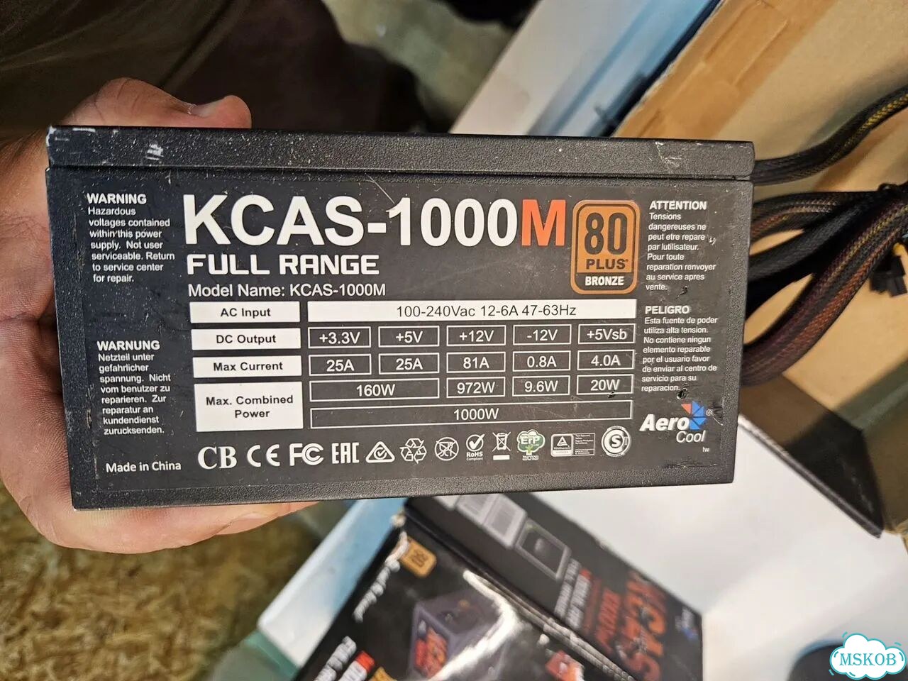 Блок питания kcsa-1000M 1квт фото 2
