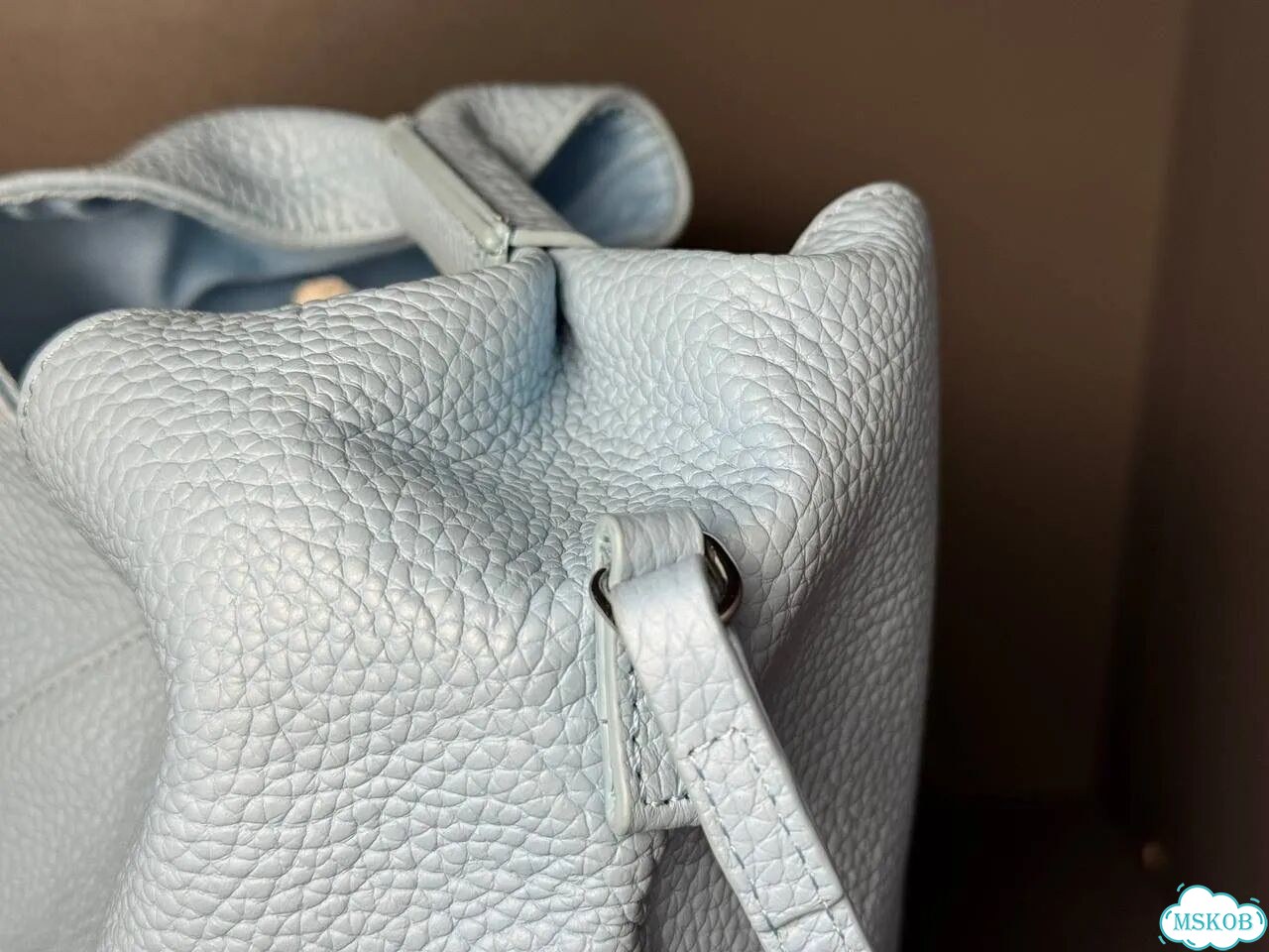 Mm6 maison margiela сумка голубая женская фото 3