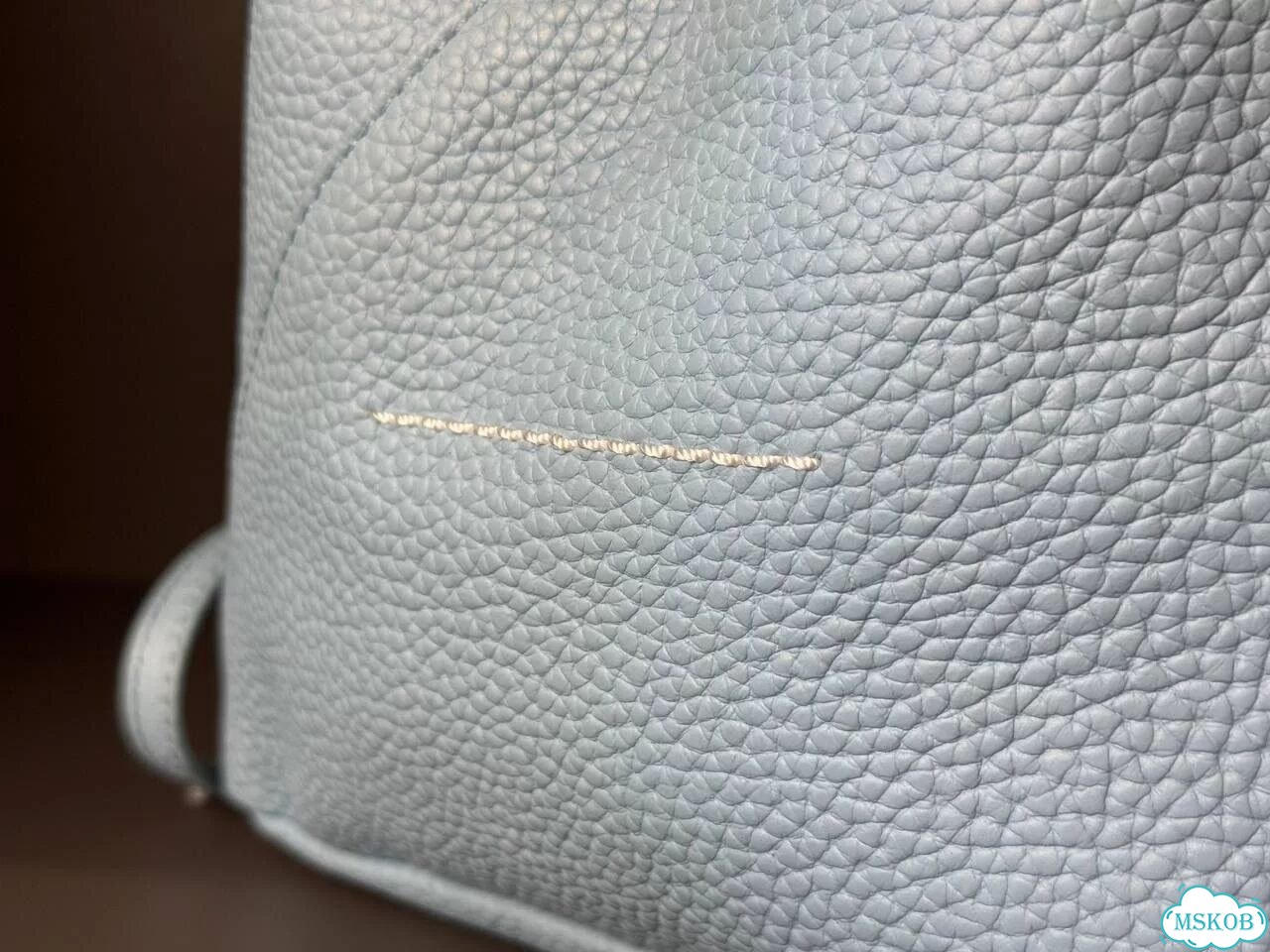 Mm6 maison margiela сумка голубая женская фото 5