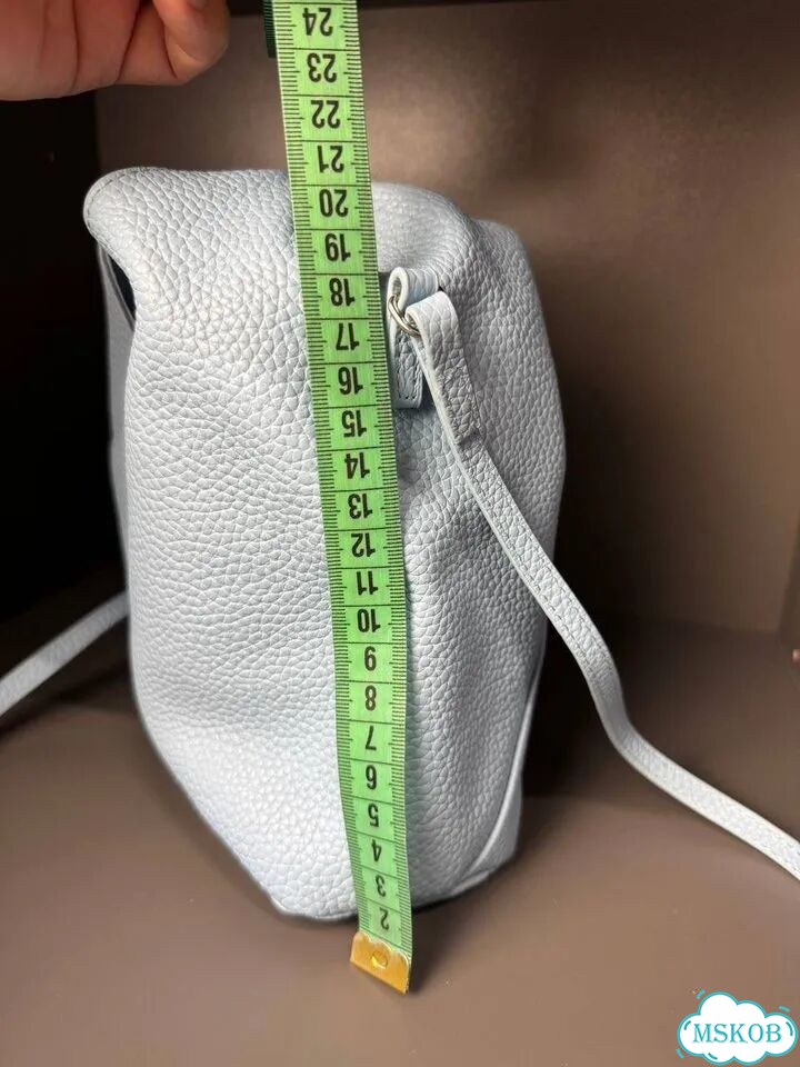 Mm6 maison margiela сумка голубая женская фото 8