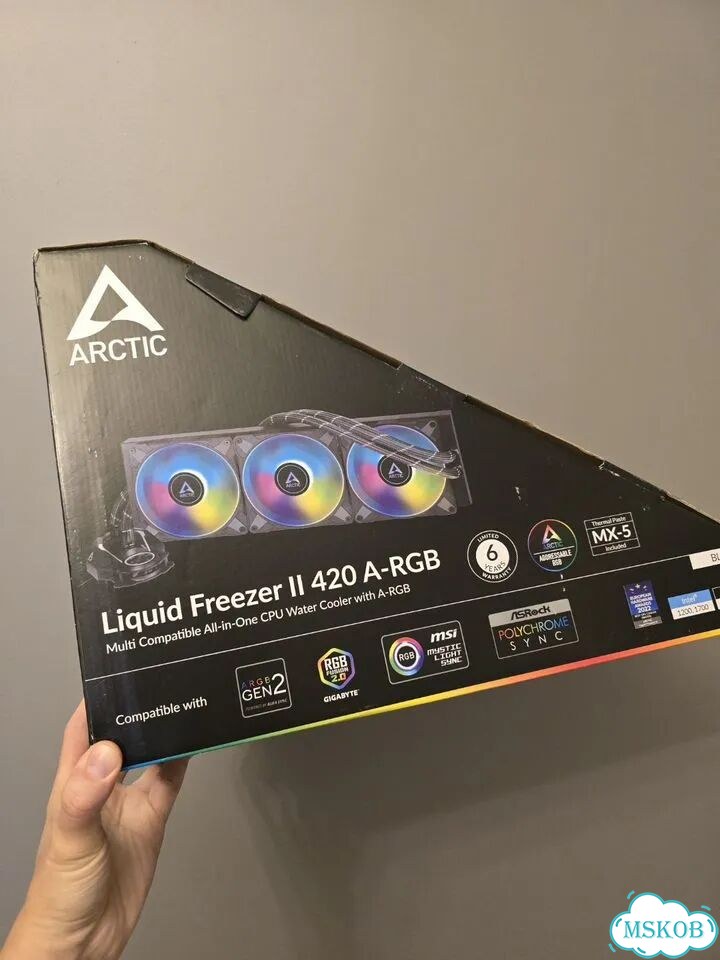 Сжо Arctic Cooling Liquid Freezer II-420 A-Rgb фото 1
