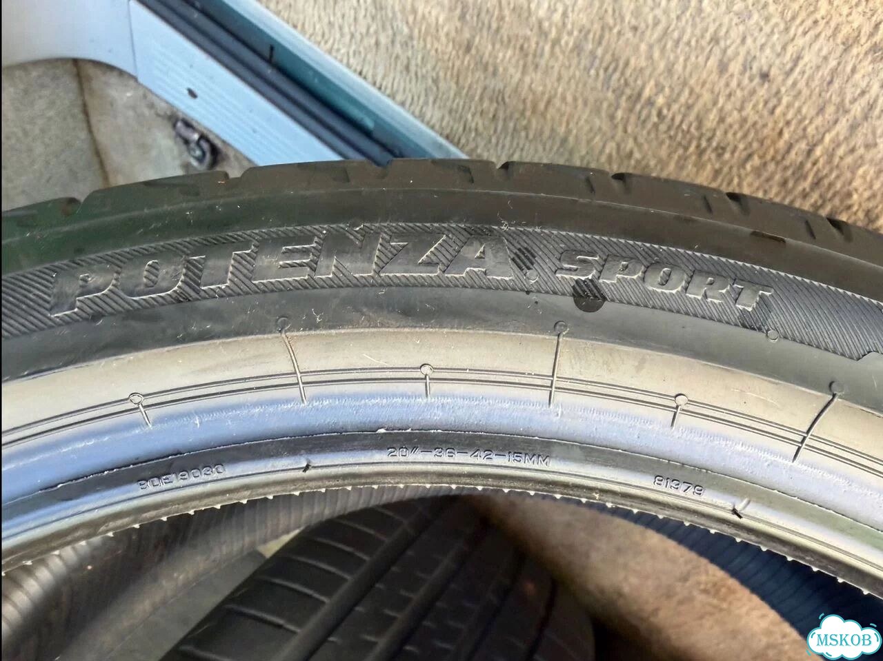 Bridgestone Potenza Sport 275/35 R20 и 285/35 R20 фото 6