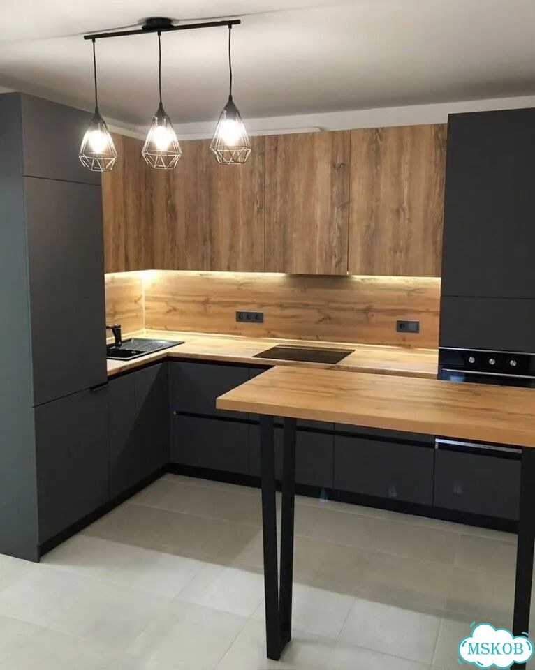 Кухня в небольшую квартиру фото 3