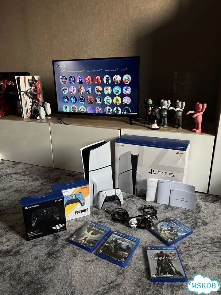 52 Как новая Sony playstation 5 slim с дисководом фото 1