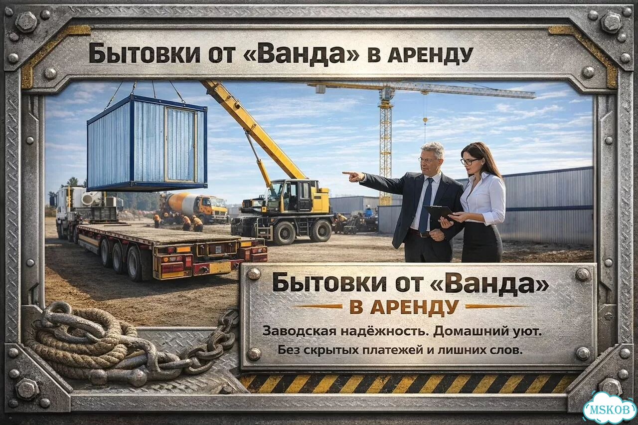 Бытовка в аренду с доставкой за 1 день фото 1