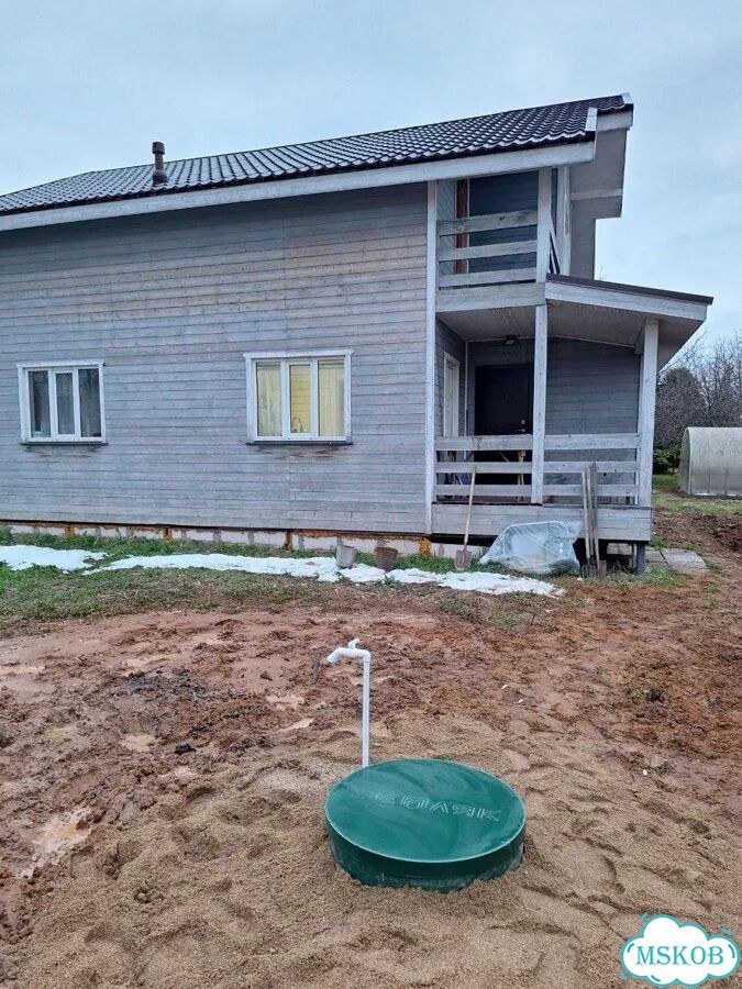 Кессон для скважины с установкой фото 7