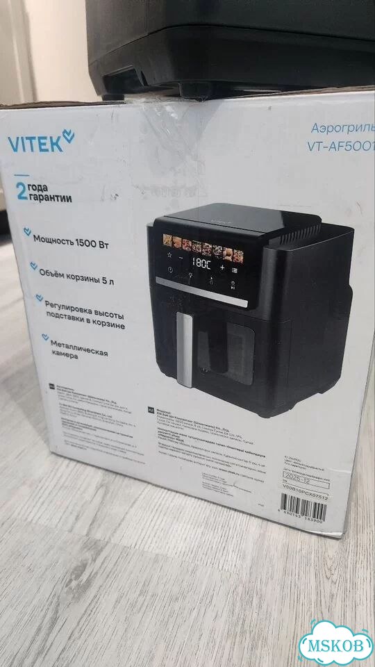 Новый аэрогриль Vitek VT-AF5001 фото 1